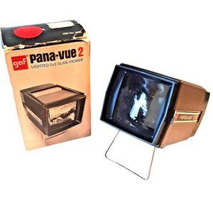 Vintage Pana-Vue 2 Lighted Slide Viewer for Slides Cat No 6562 Made in USA